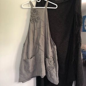 Sarah Clemens Rose Jumper Dress S/M